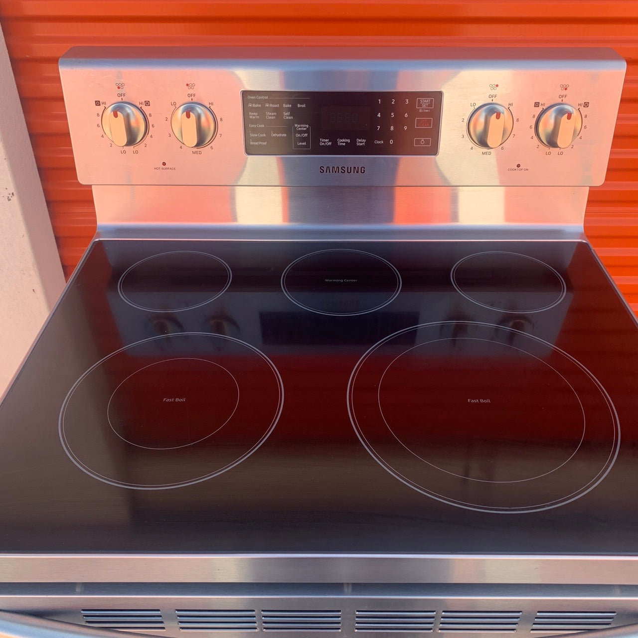 Samsung Stainless Steel Electric Stove Samsung Stainless Steel Electric Stove
